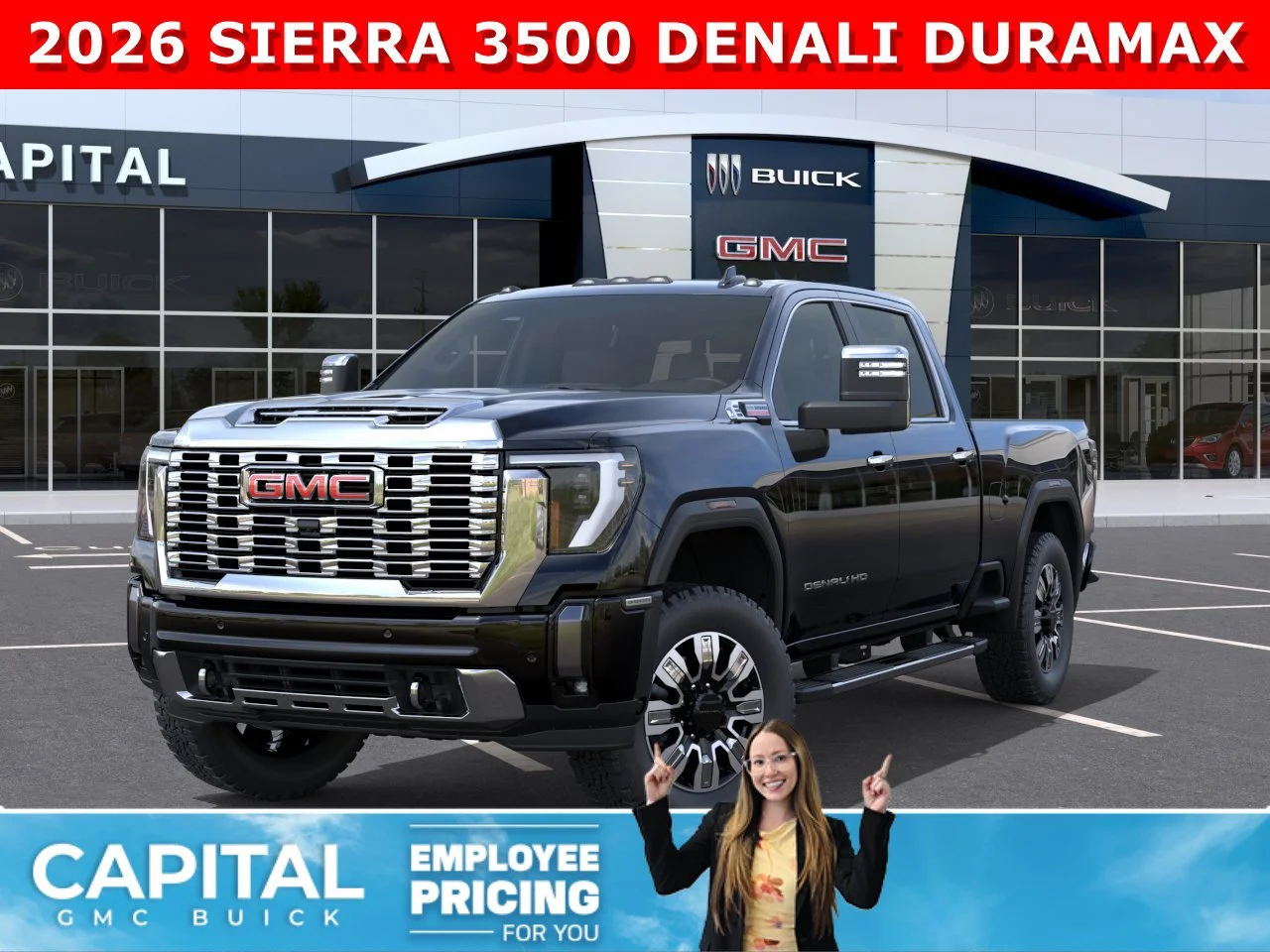 New 2026 ONYX BLACK GMC Denali image 1