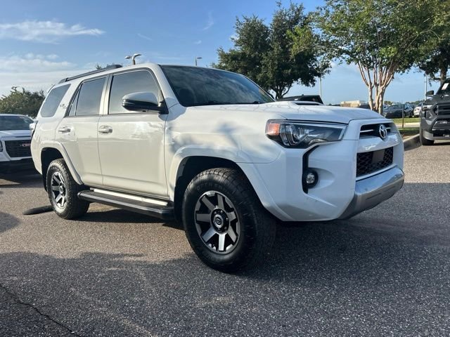 Used 2021 White Toyota TRD Off-Road Premium image 1