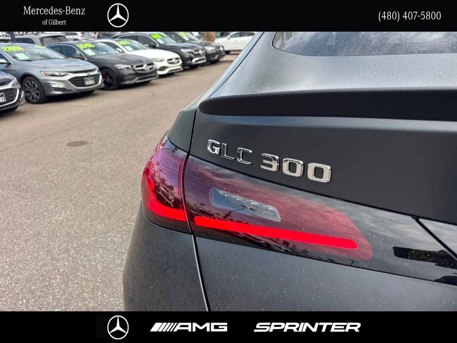 New 2027 MANUFAKTUR exclusive graphite grey magno Mercedes-Benz GLC 300 COUPE image 6
