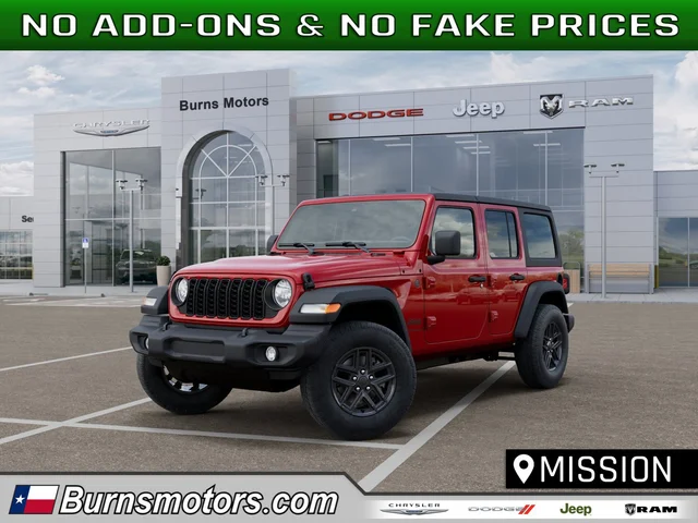 New 2026 Jeep Wrangler Sport 4-Door