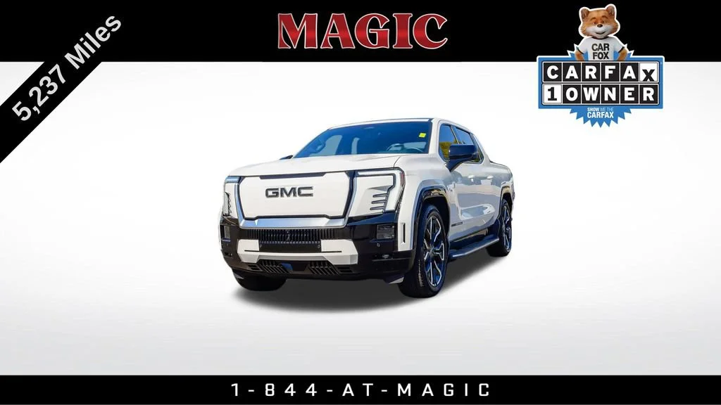 Used 2025 Summit White GMC Extended Range Denali image 1