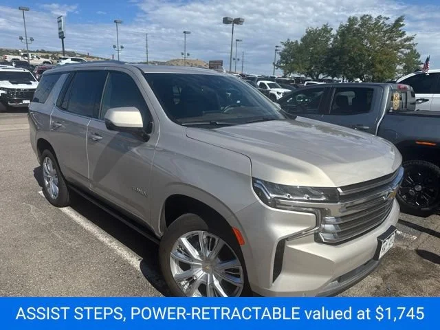 Certified Used 2022 EMPIRE BEIGE METALLIC Chevrolet High Country image 3