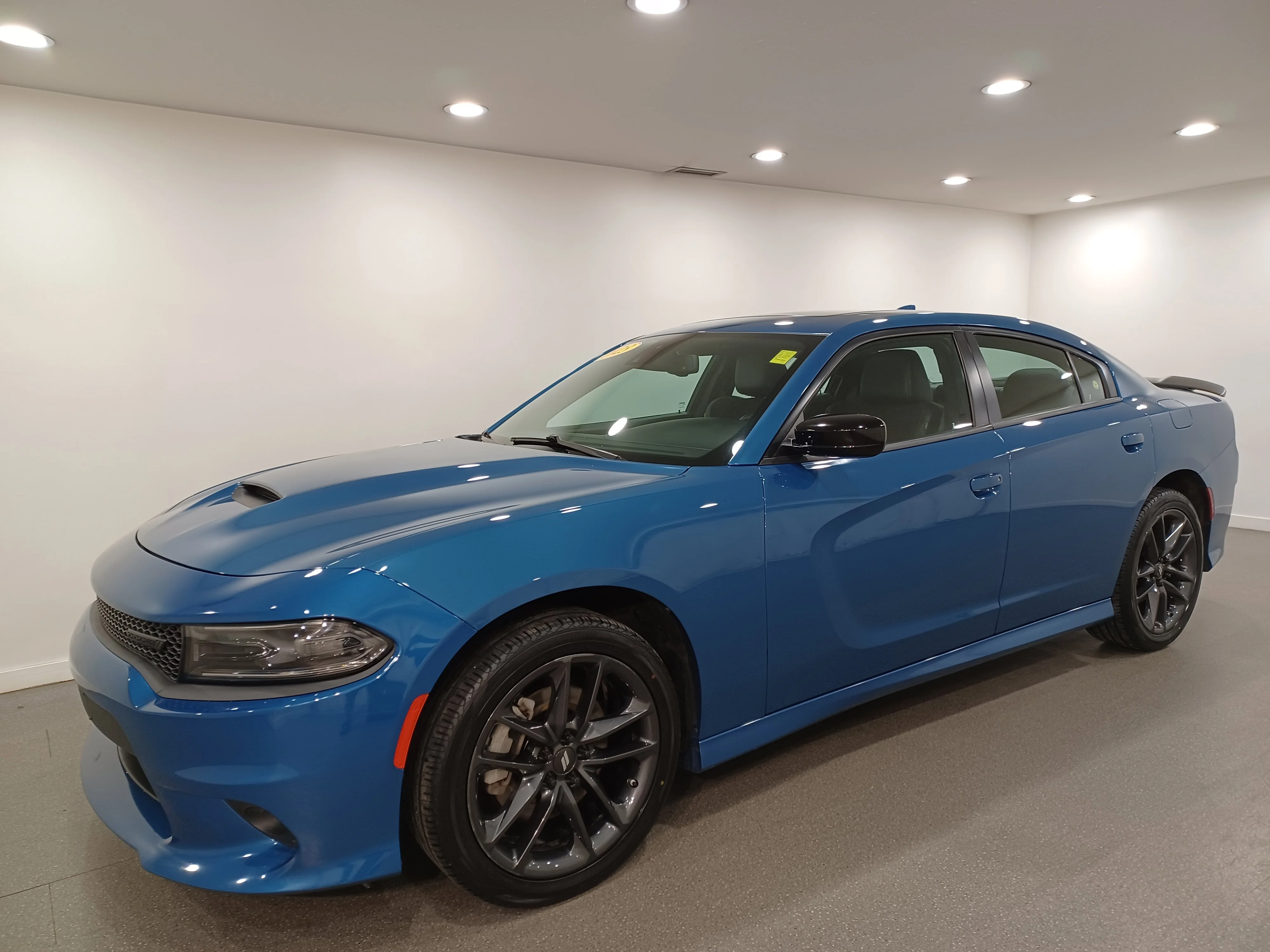 Certified Used 2023 Frostbite Pearl Dodge GT AWD*Frostbite Pearl | 300HP!! | Adaptive Cruise | Cooled Alcantara Seats | Sunroof | Htd Wheel image 2