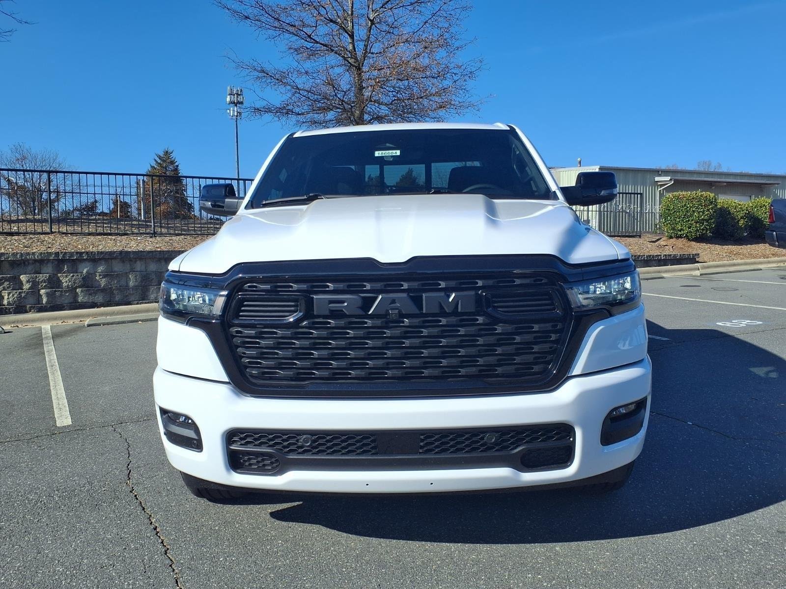 New 2026 Bright White Clear-Coat Exterior Paint RAM Big Horn image 2