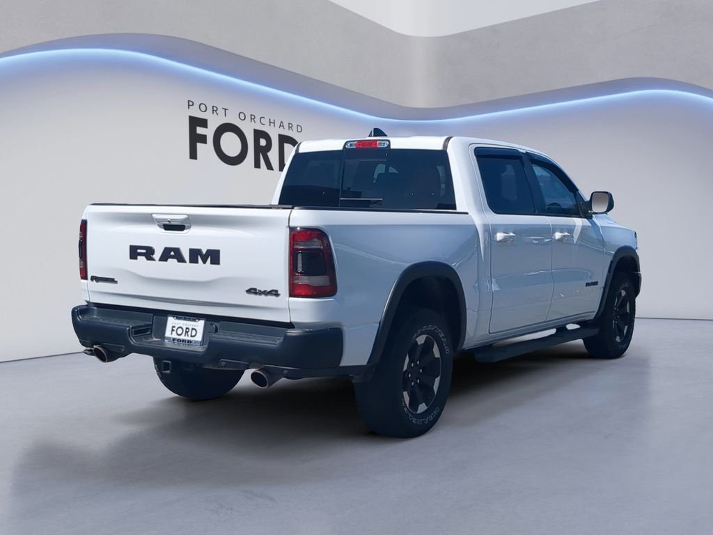 Used 2022 Bright White Clearcoat Ram Rebel image 7