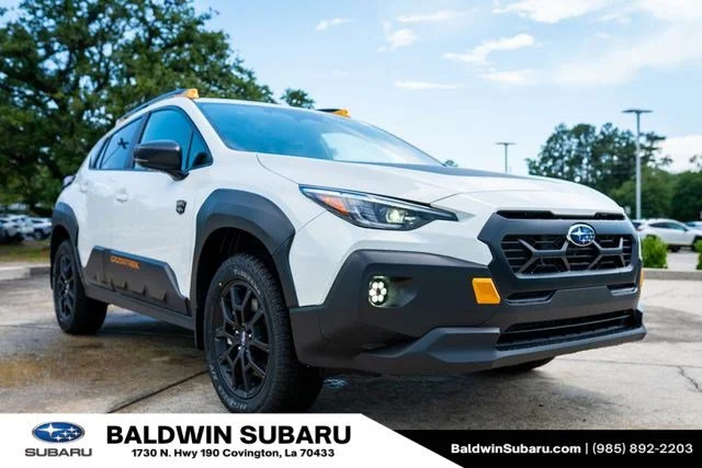 New 2026 Crystal White Pearl Subaru Wilderness image 1