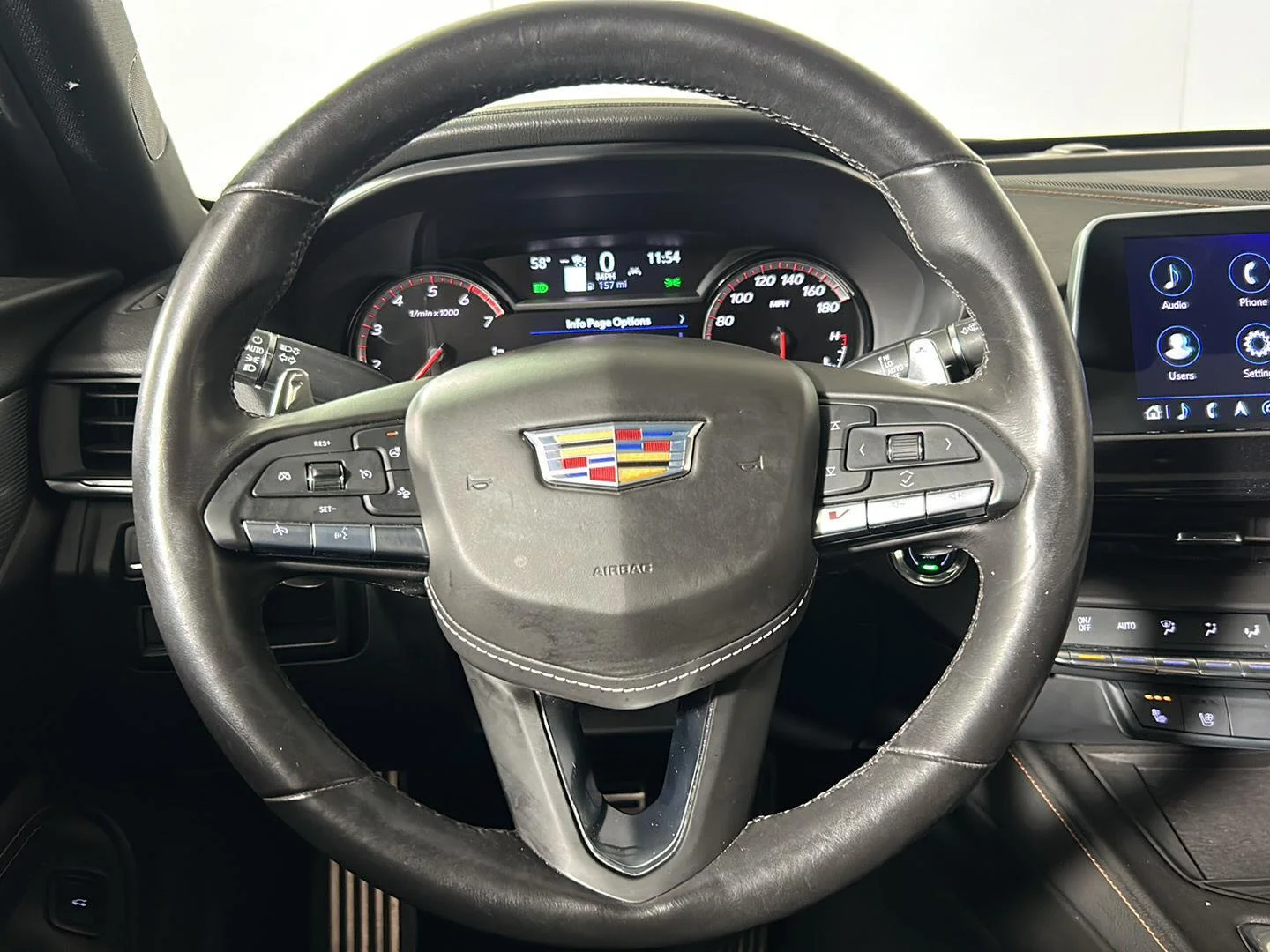 Used 2024 Summit White Cadillac V-Series image 35