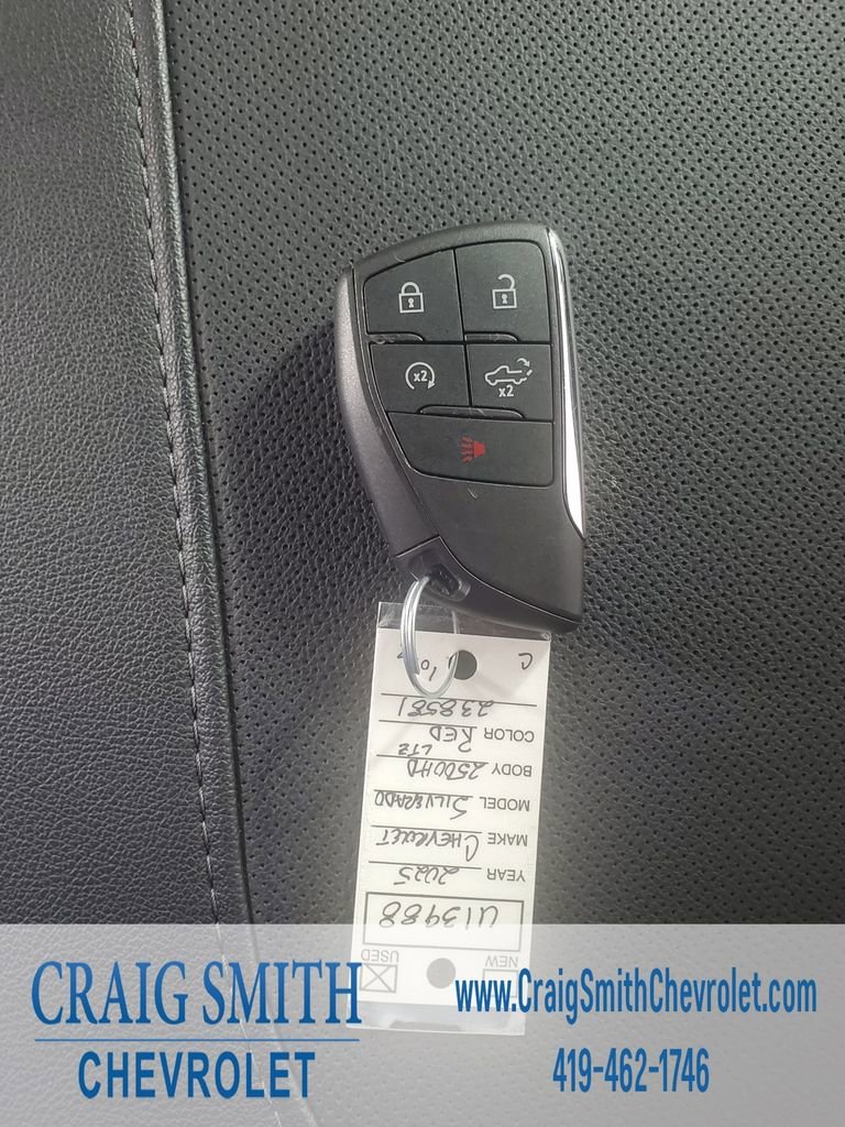 Used 2025 Radiant Red Tintcoat Chevrolet LTZ image 37