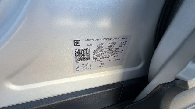 Used 2021 Silver Ice Metallic Chevrolet LT image 33