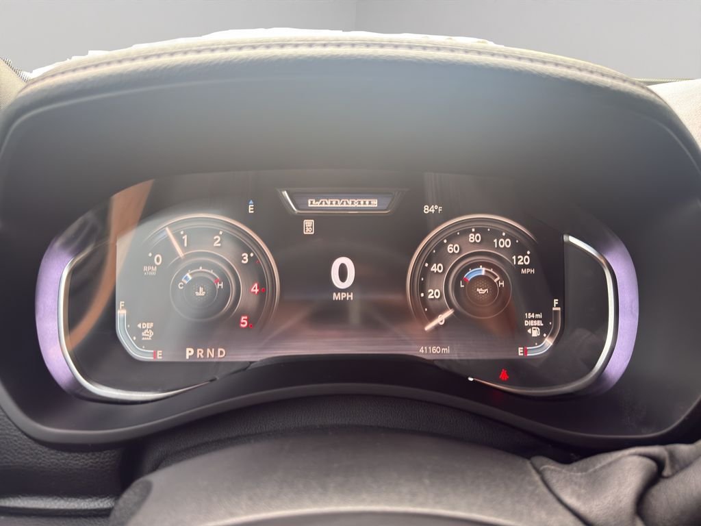 Used 2025 Bright White Clearcoat Ram Laramie image 27
