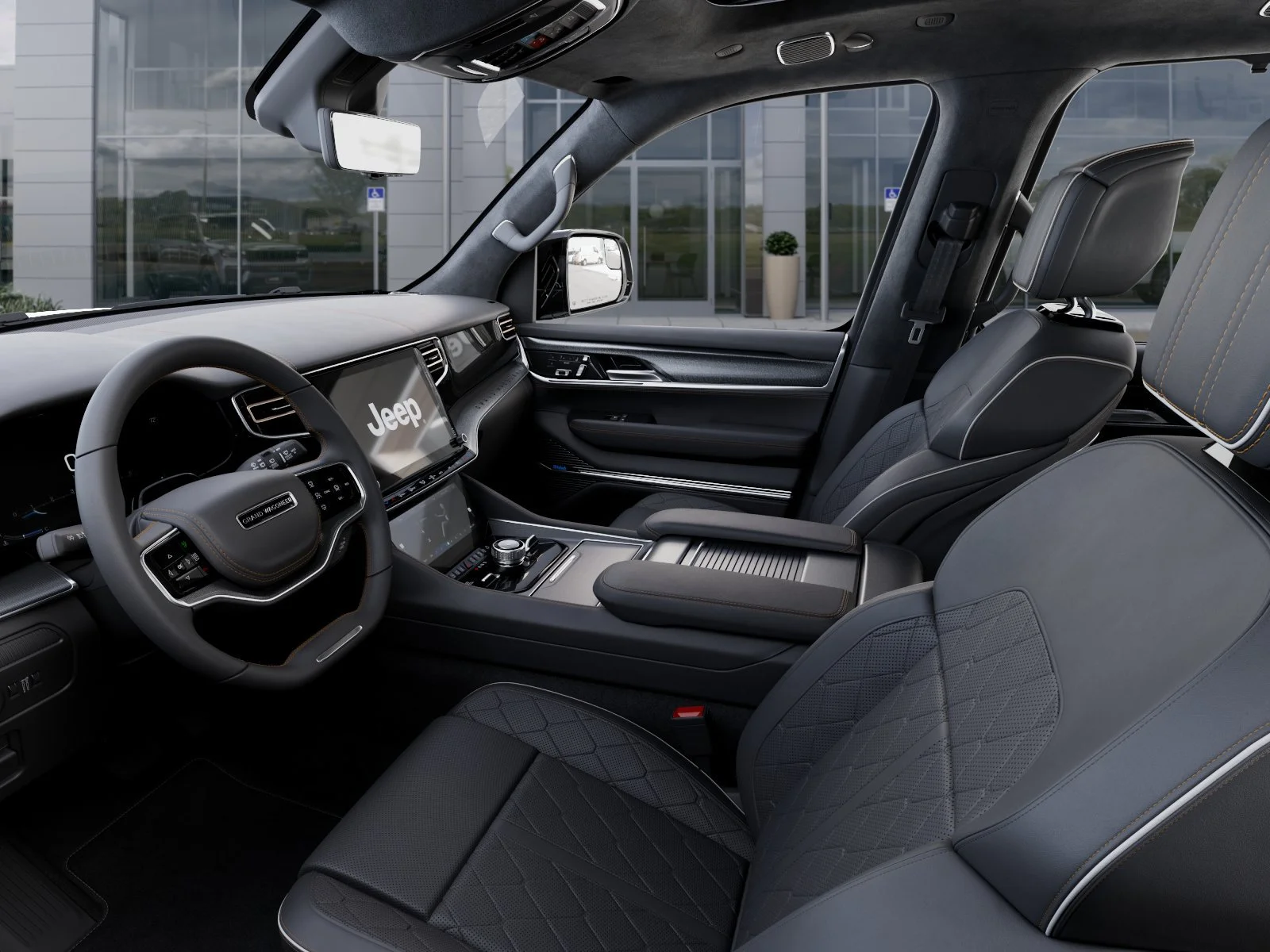 New 2026 Bright White Clearcoat Jeep Summit Reserve image 22