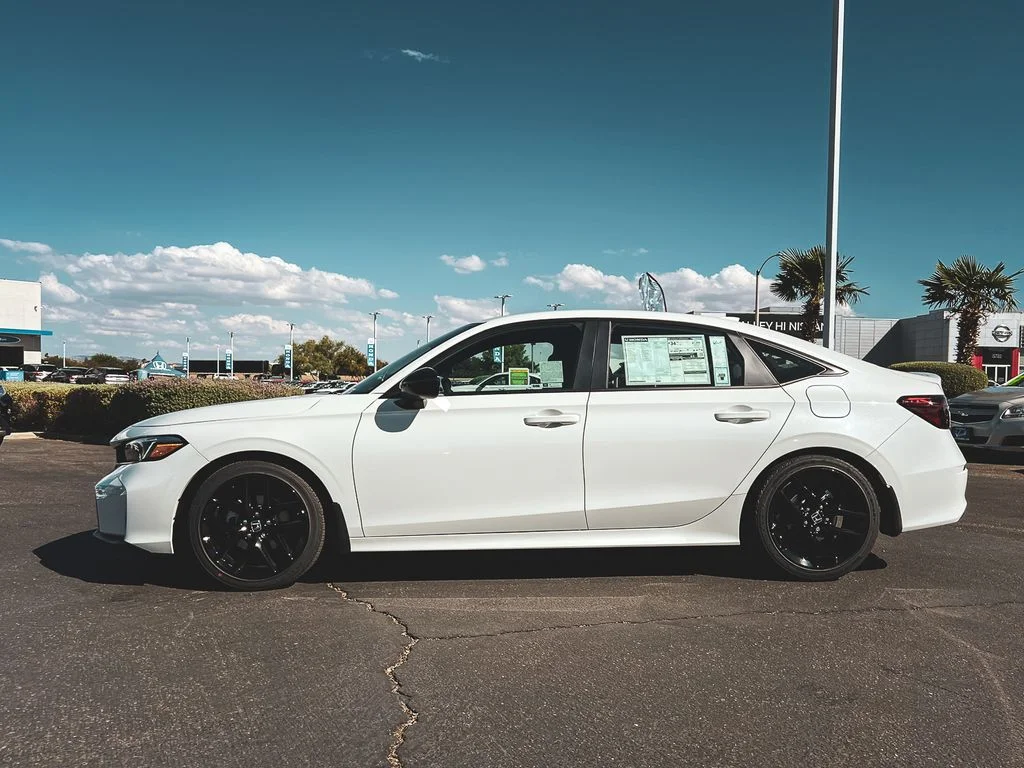 New 2026 Platinum White Pearl Honda Sport image 8