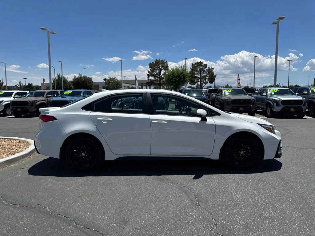 Certified Used 2025 White Toyota SE image 5