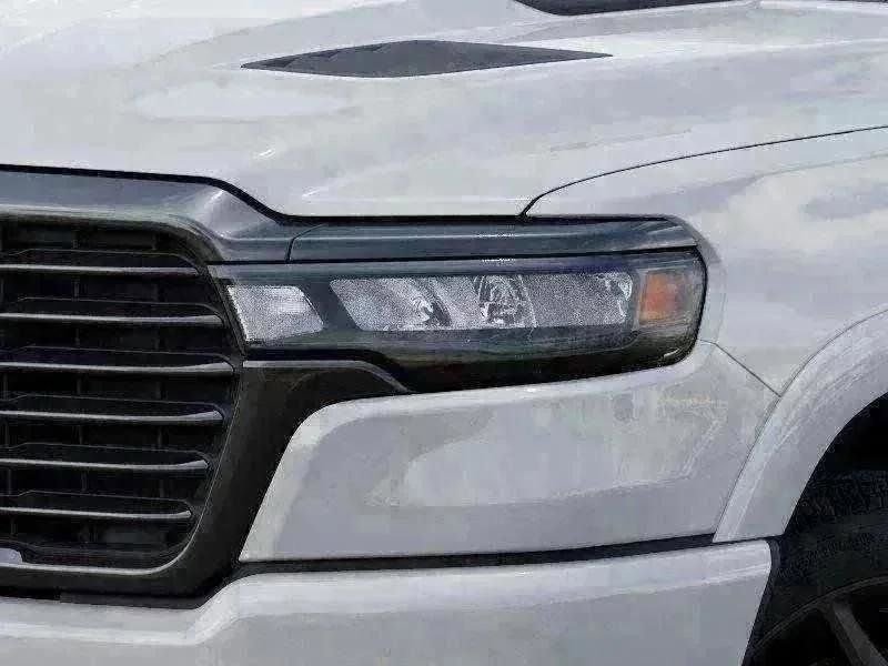 New 2026 Bright White Clear-Coat Exterior Paint RAM Laramie image 27