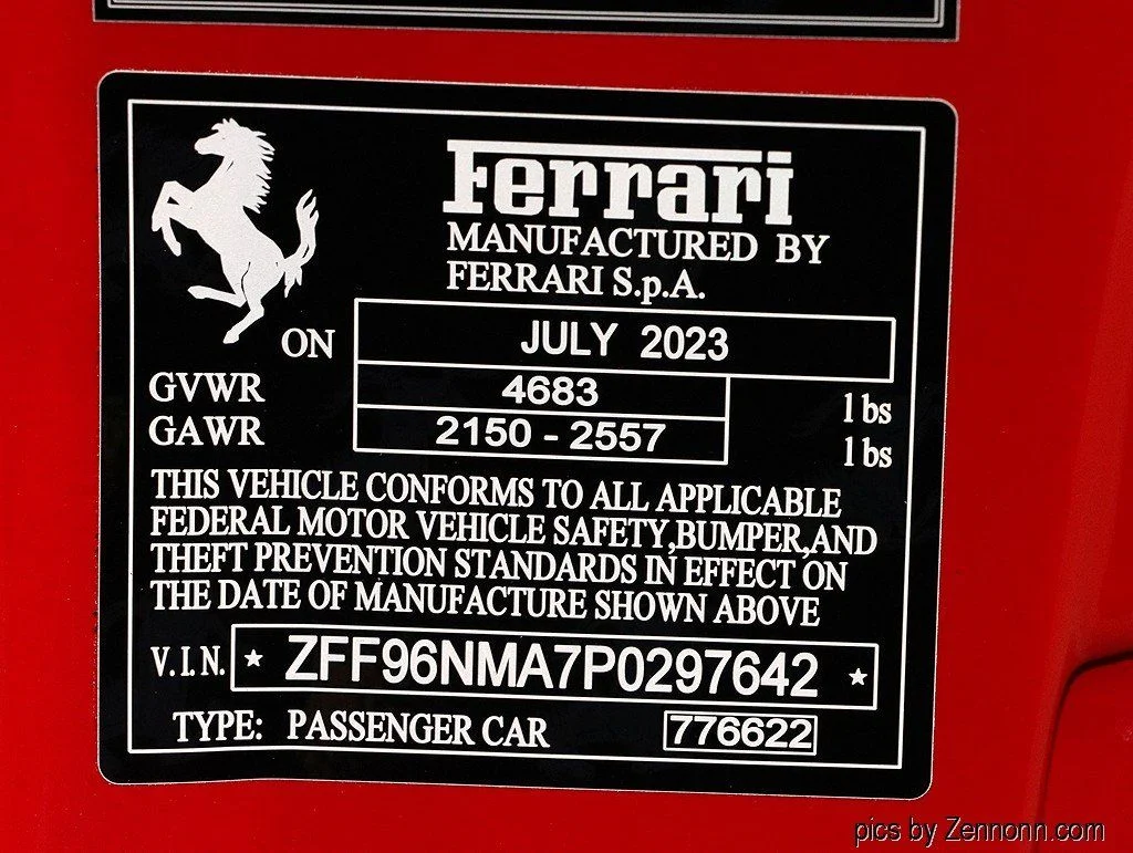 Certified Used 2023 Rosso Corsa Ferrari  image 145