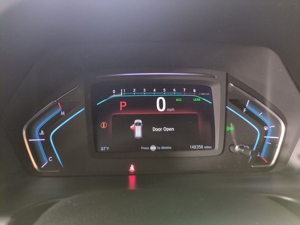 Used 2018 Obsidian Blue Pearl Honda EX image 18