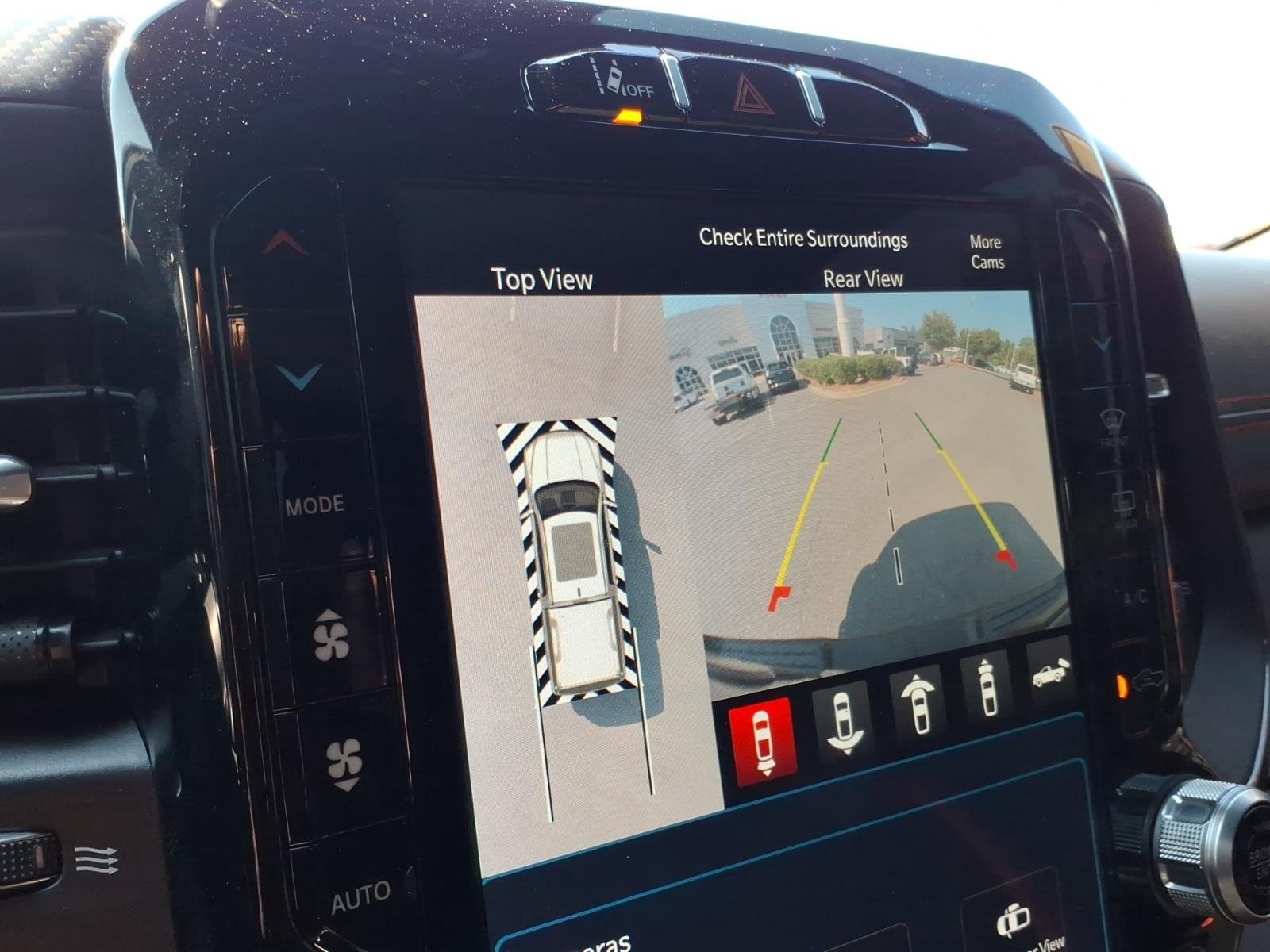 Used 2022 Diamond Black Crystal Pearlcoat Ram TRX image 4