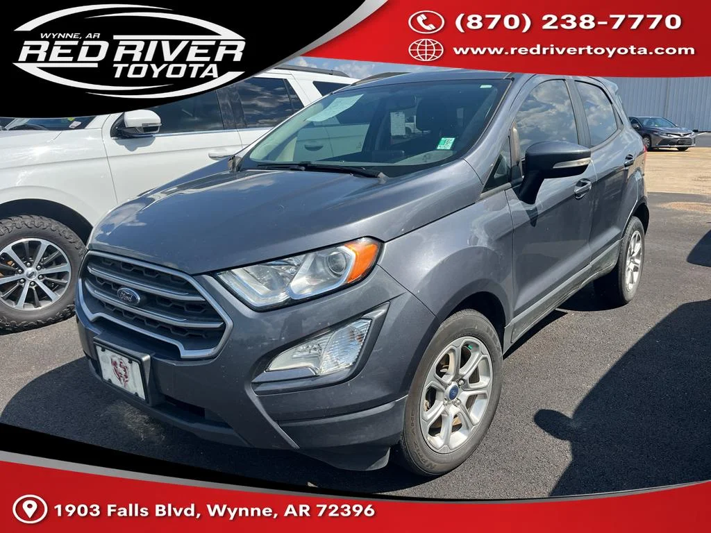 Used 2021 Smoke Metallic Ford SE image 1