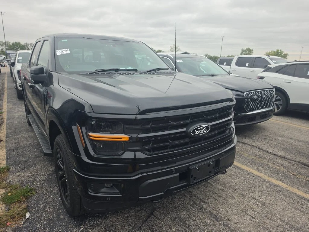 Used 2025 Black Metallic Ford XLT image 1