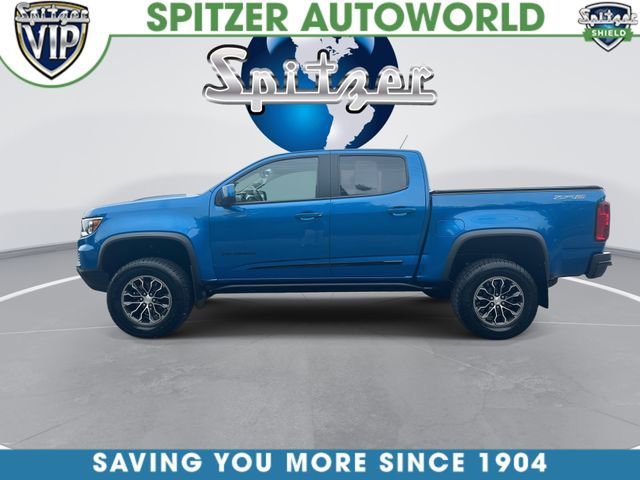 Certified Used 2021 BRIGHT BLUE METALLIC Chevrolet 4WD ZR2 image 5