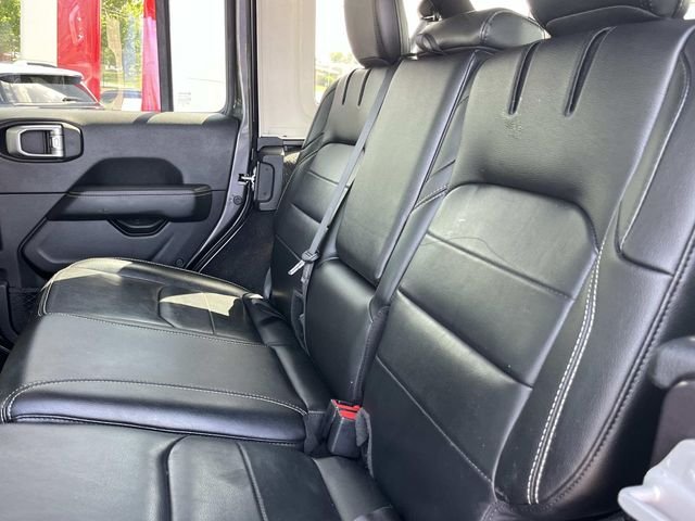 Used 2021 Gray Jeep Unlimited Sahara 4xe image 19