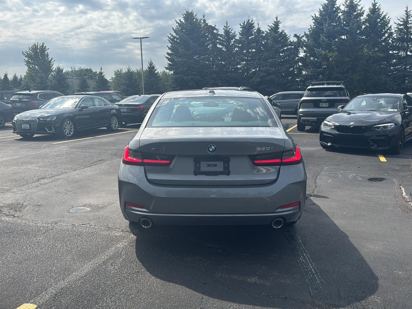 Used 2024 Skyscraper Grey Metallic BMW 330i xDrive image 4