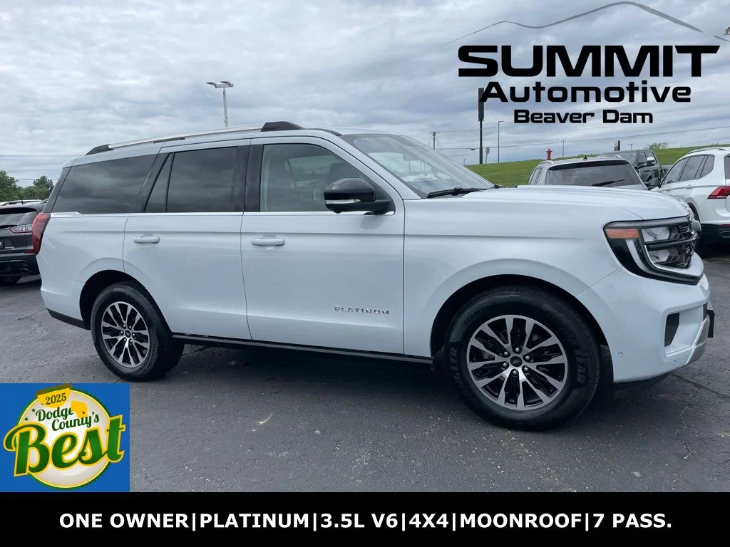 Used 2025 Silver Metallic Ford Platinum image 1