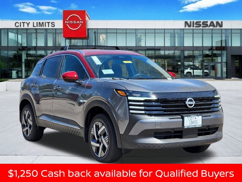 New 2027 Gun Metallic / Scarlet Ember Tintcoat Two-tone Nissan SV image 2