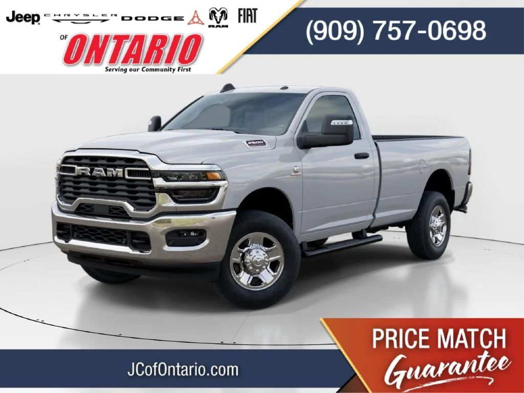 New 2026 Bright White Clear-Coat Exterior Paint RAM Tradesman image 1