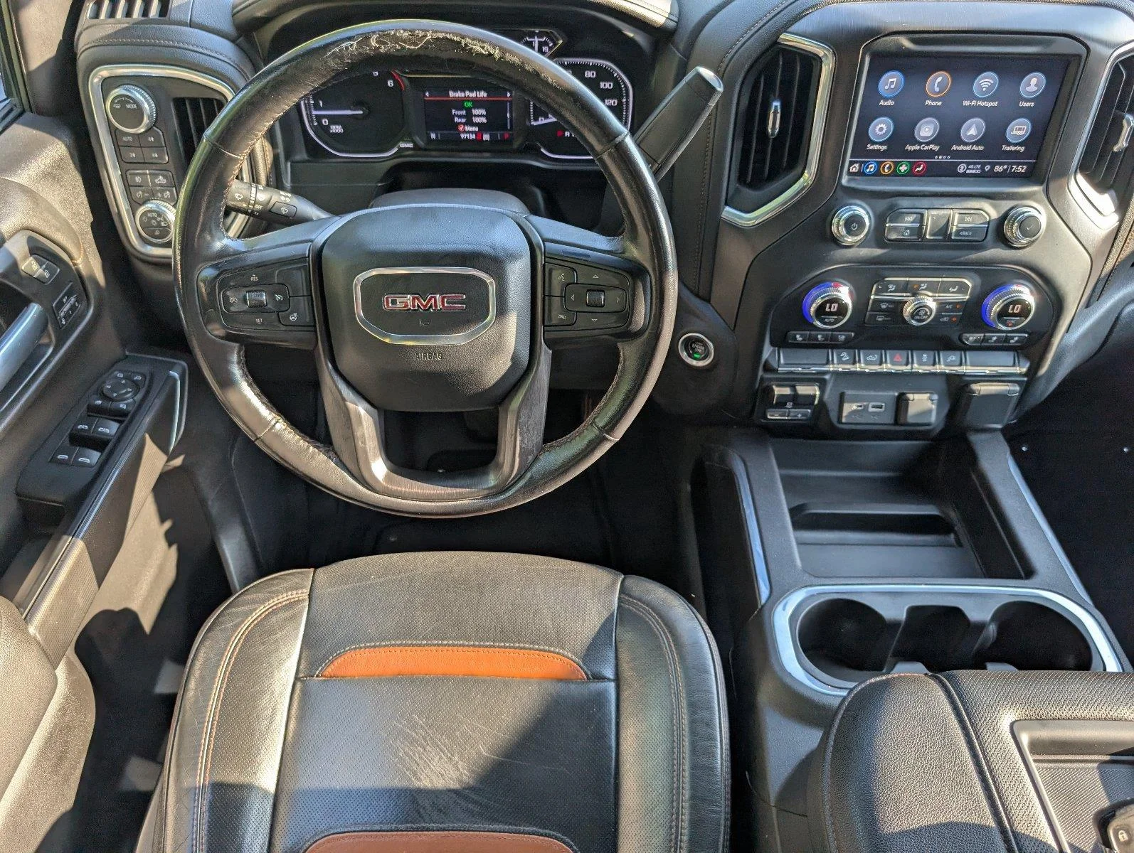 Used 2021 SATIN STEEL METALLIC GMC AT4 image 33