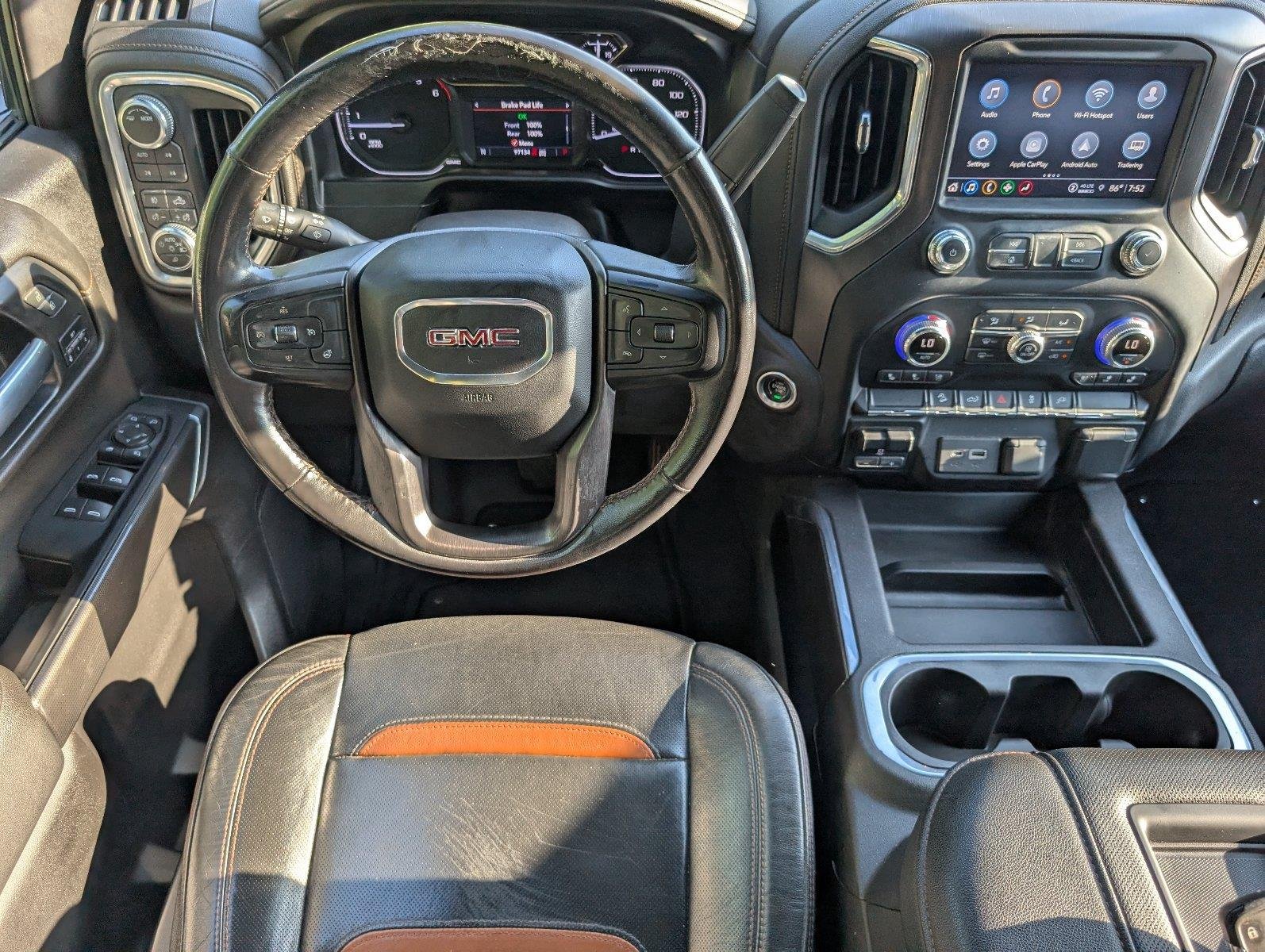 Used 2021 SATIN STEEL METALLIC GMC AT4 image 33