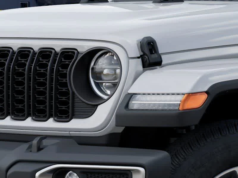 New 2026 Bright White Clear-Coat Exterior Paint Jeep Sahara image 10