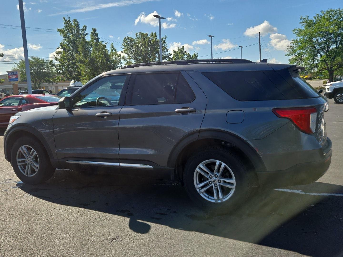 Used 2022 Carbonized Gray Ford XLT image 4