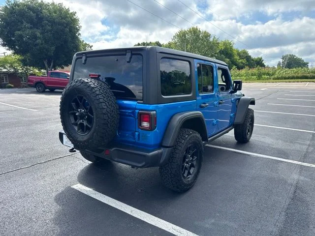 New 2026 Hydro Blue Pearl-Coat Exterior Paint Jeep Willys image 7
