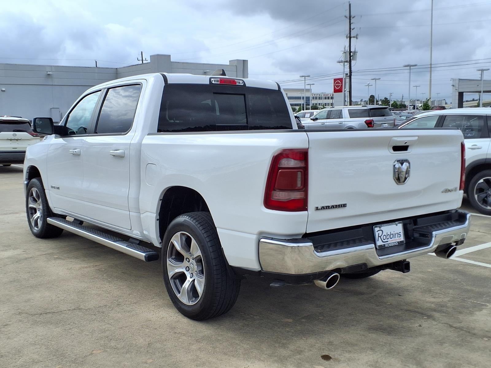 2023 Ram 1500 Laramie White at Robbins Nissan