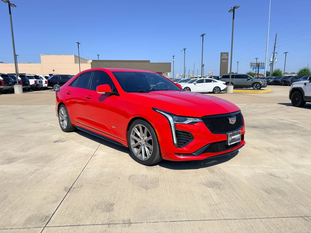 Used 2021 Velocity Red Cadillac V-Series image 3