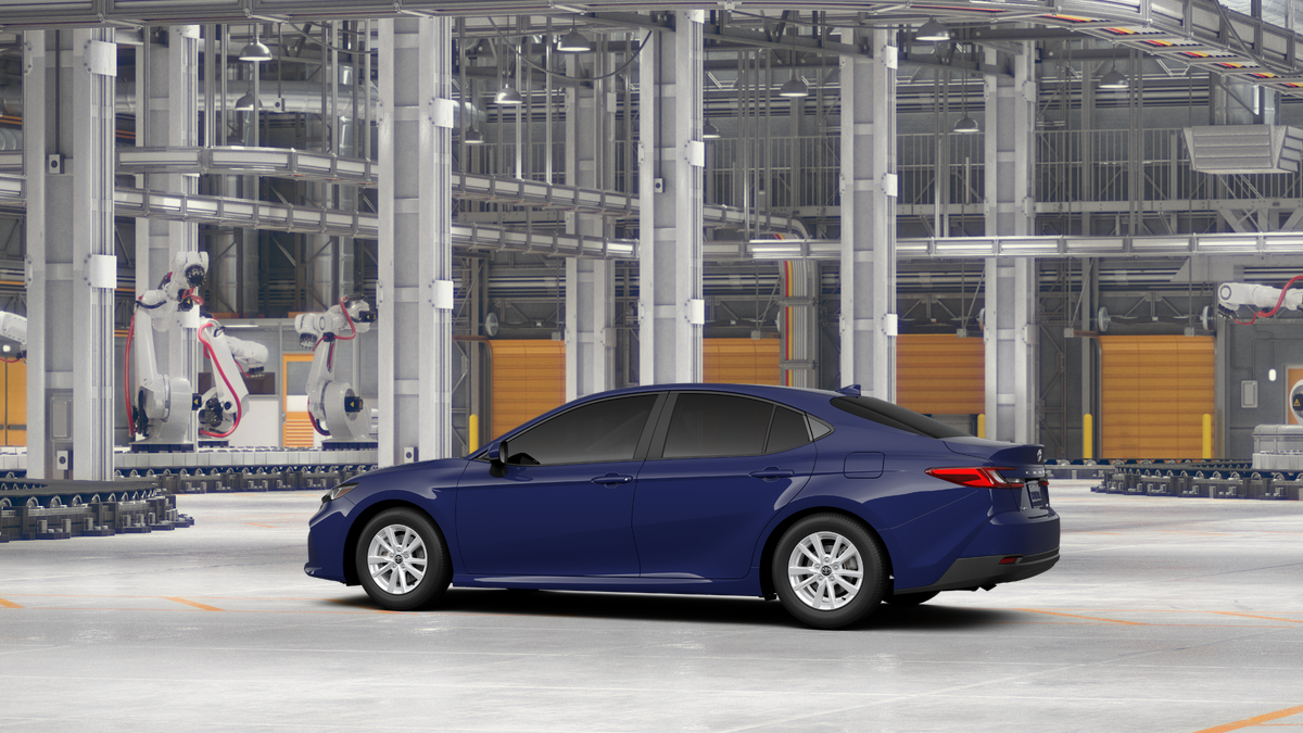 New 2027 Reservoir Blue Toyota LE image 5