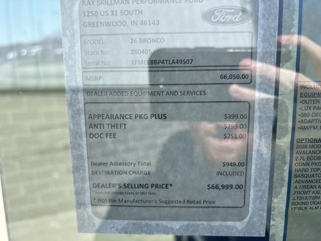 New 2026 Avalanche Ford Outer Banks® image 2
