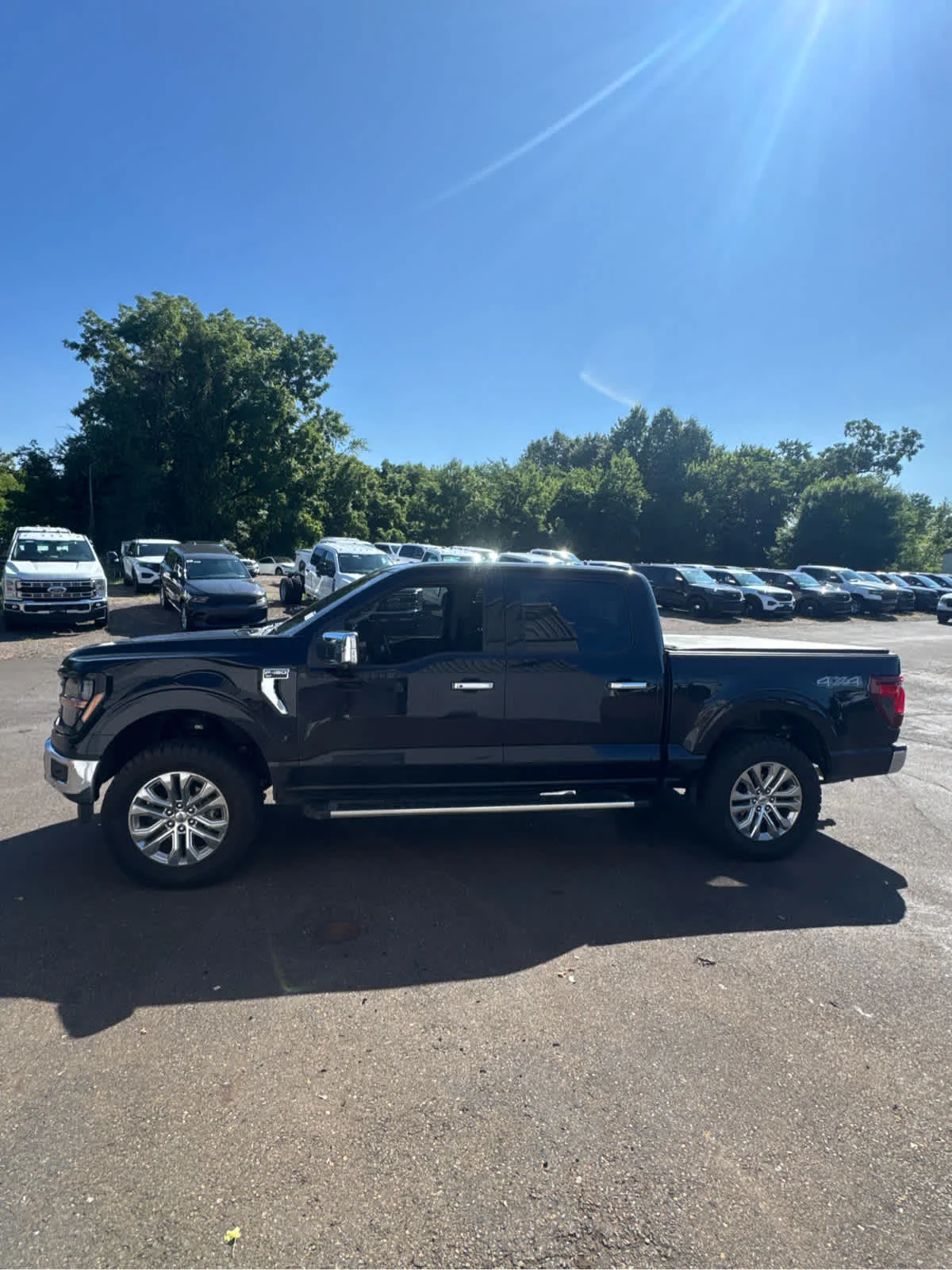 Used 2025 Agate Black Ford XLT image 2