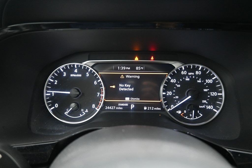 Used 2025 Super Black Nissan SV image 12