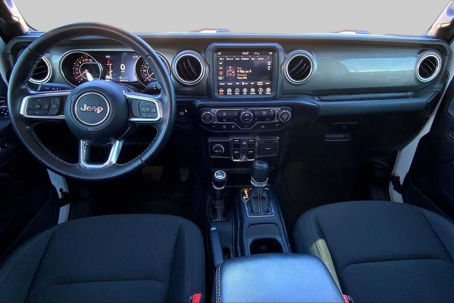 Used 2022 Bright White Clearcoat Jeep Overland image 31