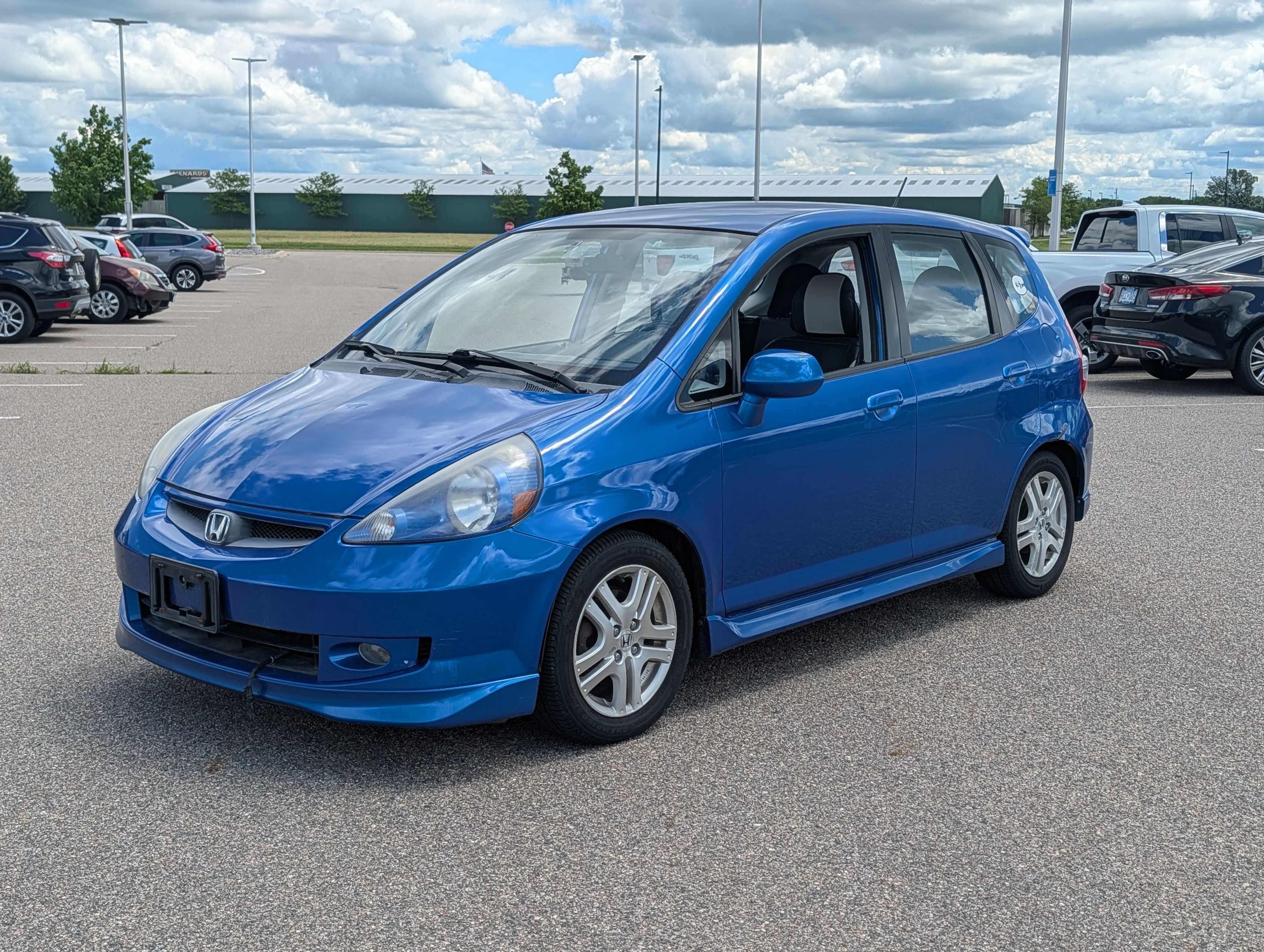 Used 2007 Vivid Blue Pearl Honda Sport image 2