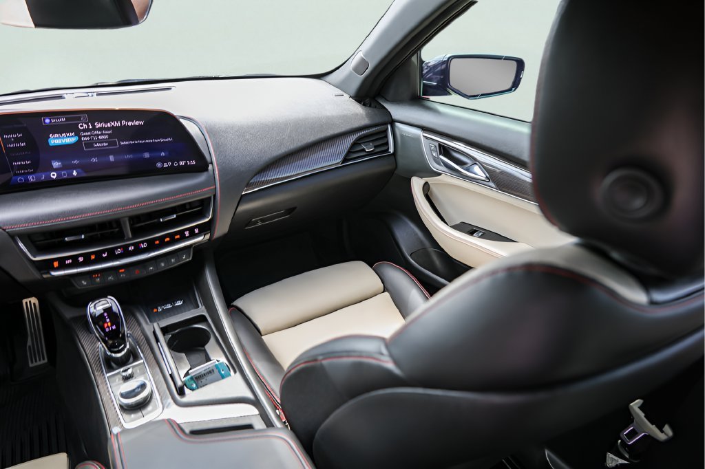 Used 2025 Midnight Sky Metallic Cadillac Sport image 28