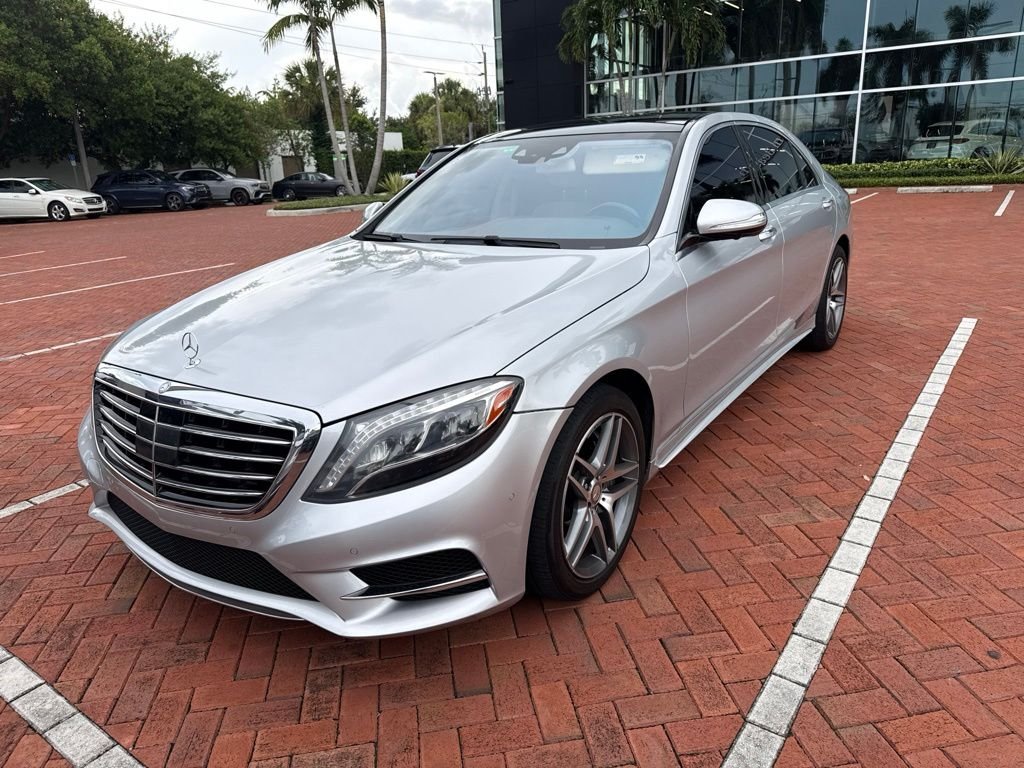 Used 2017 Silver Mercedes-Benz S 550 image 1