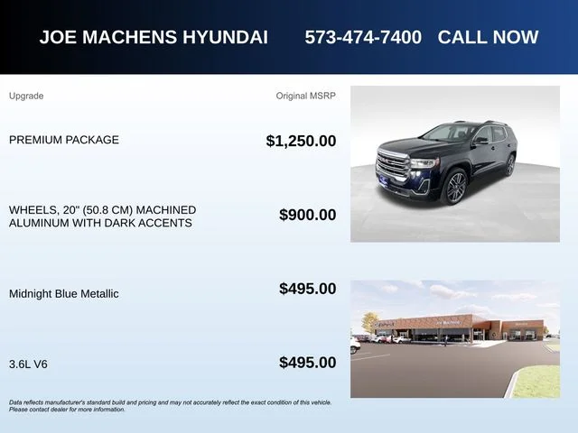 Used 2021 Blue GMC SLT image 5