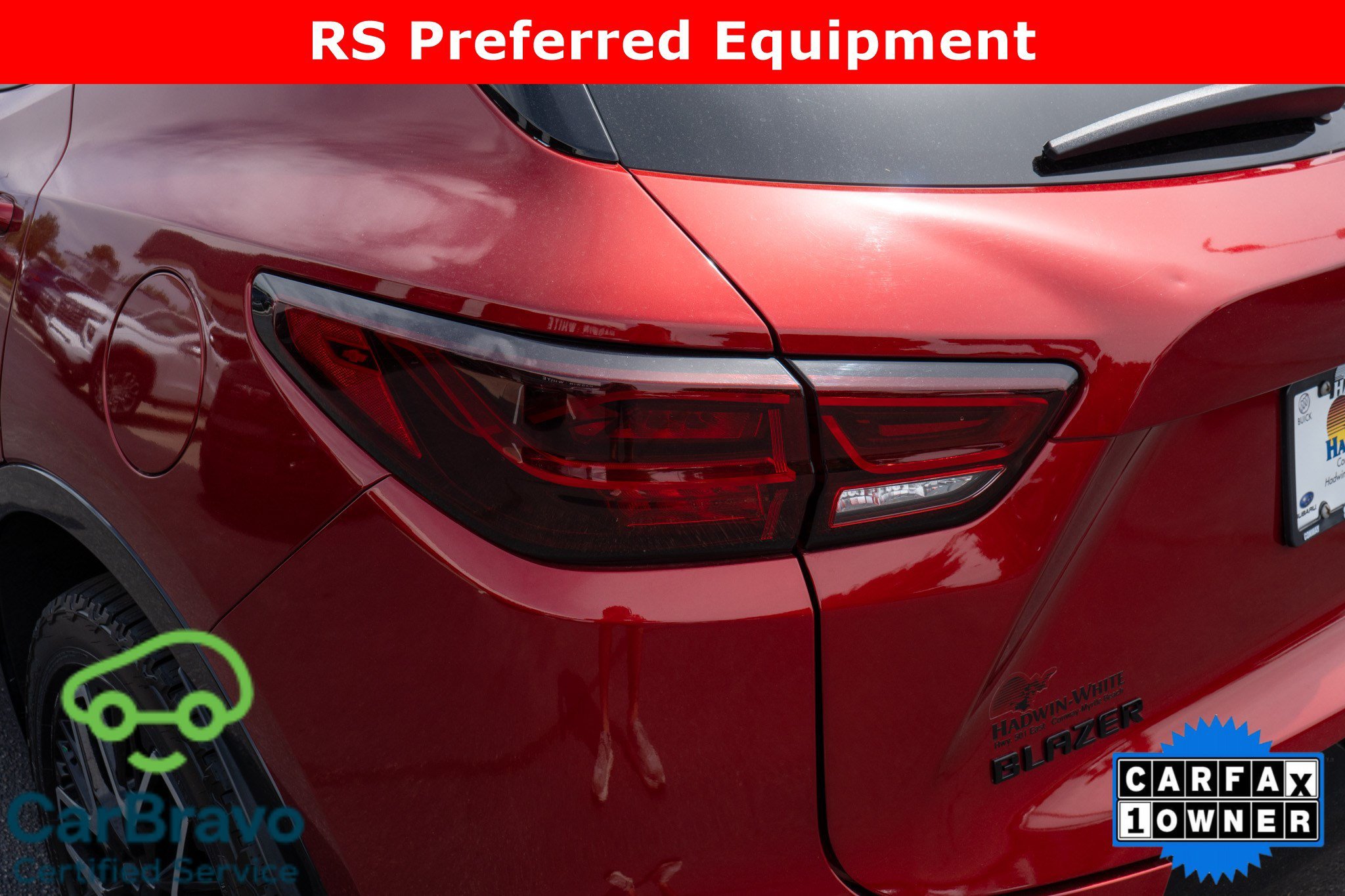 Used 2023 Radiant Red Tintcoat Chevrolet RS image 10