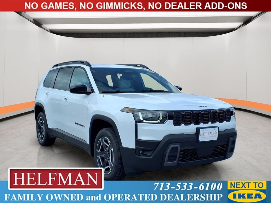 New 2026 Bright White Clear-Coat Exterior Paint Jeep Laredo image 1