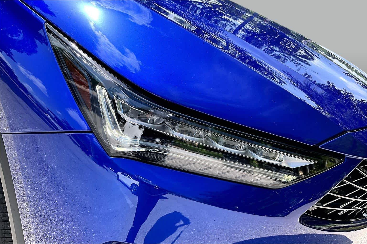 Used 2025 Apex Blue Pearl Acura SH-AWD A-SPEC image 28