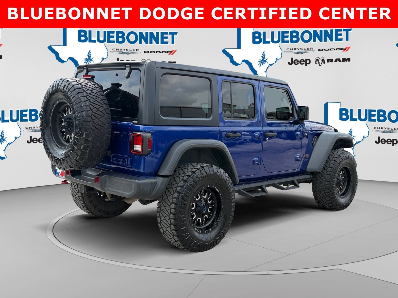 Certified Used 2020 Ocean Blue Metallic Clearcoat Jeep Rubicon image 5