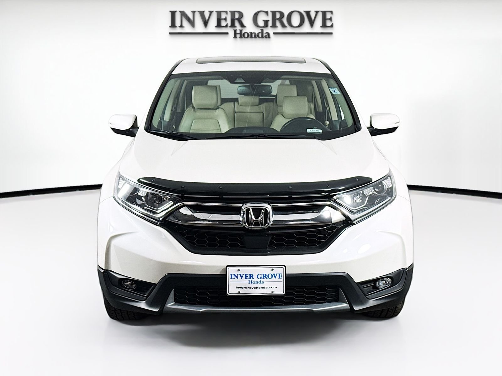 Used 2018 Honda CR-V EX-L with VIN 5J6RW2H84JL021066 for sale in Inver Grove Heights, Minnesota